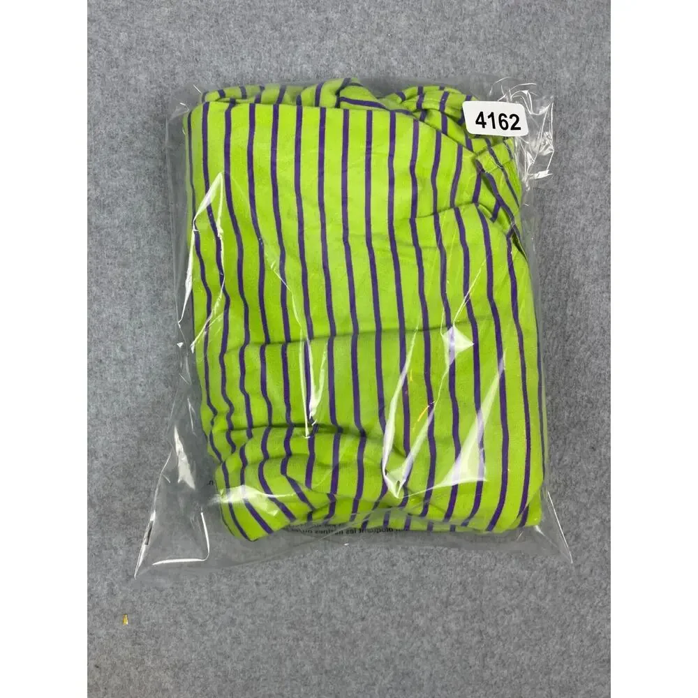 Ralph Lauren Golf Polo‎ Mens M Green Stripe Short Sleeve Rugby Vintage Lisle